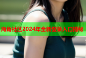 海角社区2024年全新登录入口揭秘